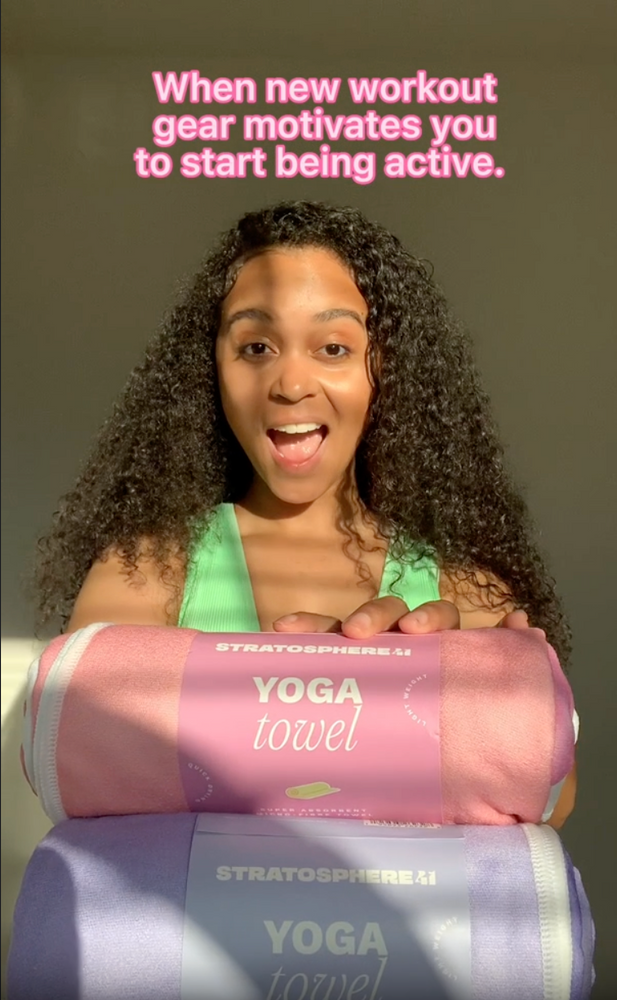 
            
                Load and play video in Gallery viewer, Good Vibes Hot Yoga Towel
            
        